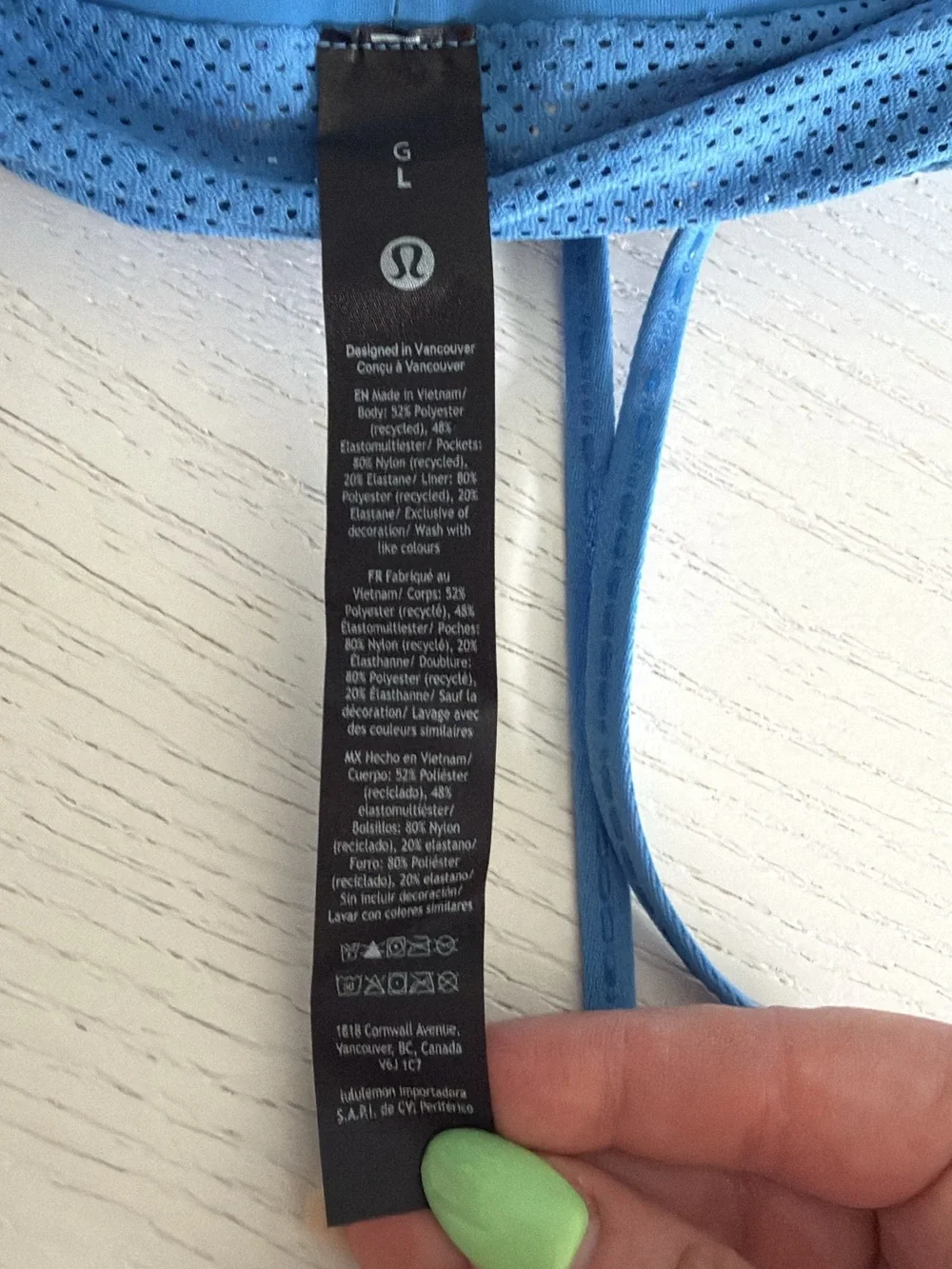 lululemon Men’s Large 5” Lined Swim Shorts